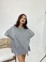 Koszulka Tee Szary bawełna – naturalny look